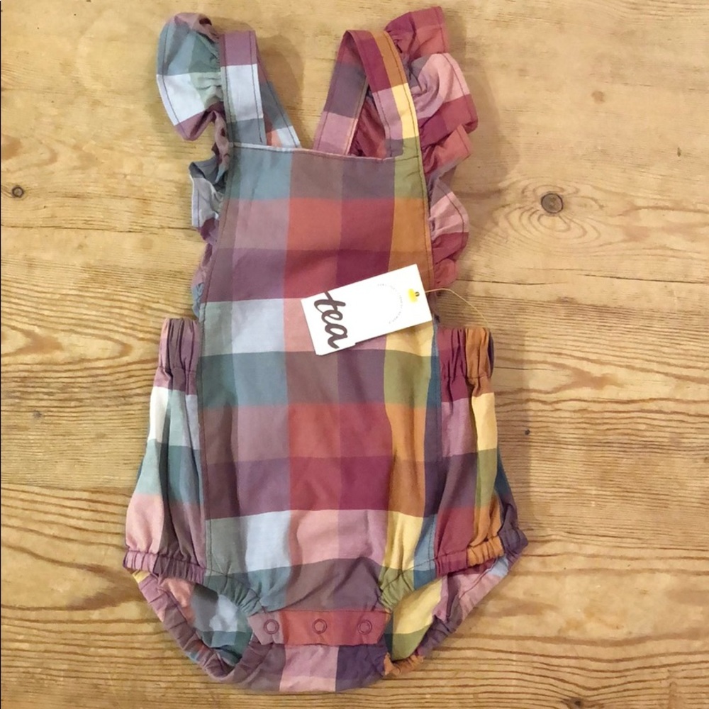 NWT tea collection bubble onesie